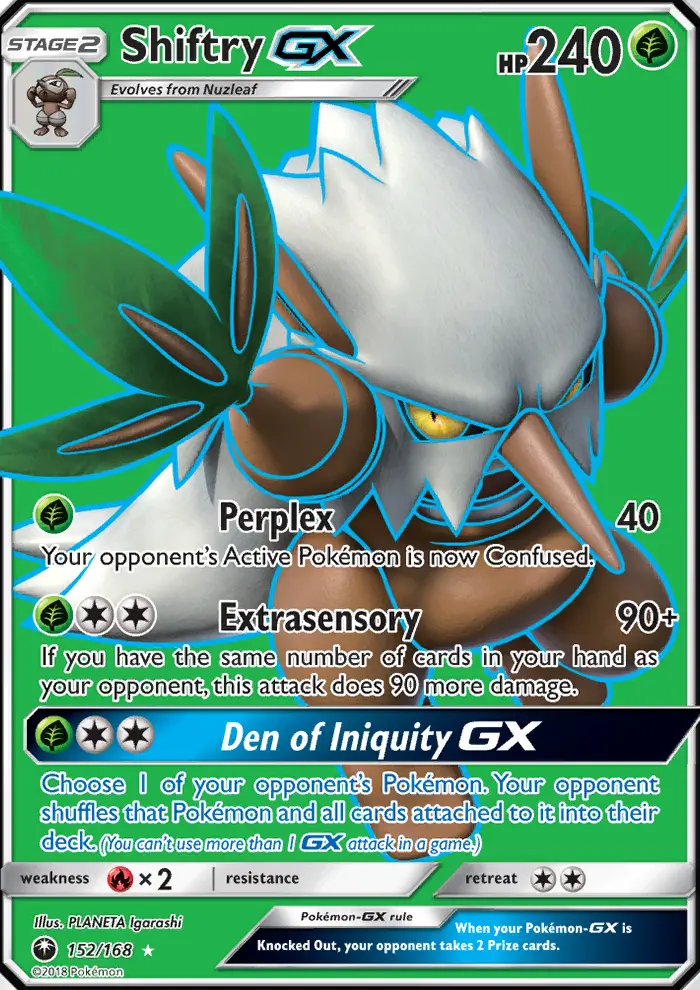 Shiftry GX
