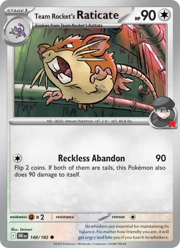 Team Rocket's Raticate