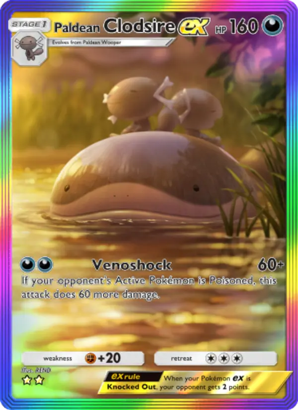 Paldean Clodsire ex